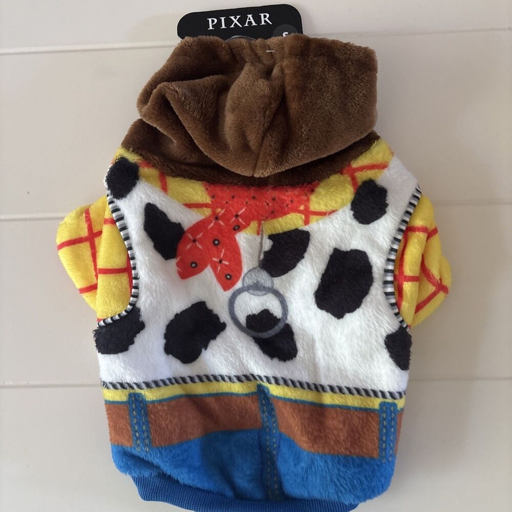 Disney Pixar Halloween Cozy Warm Pet Dog Costume Toy Story Woody Small